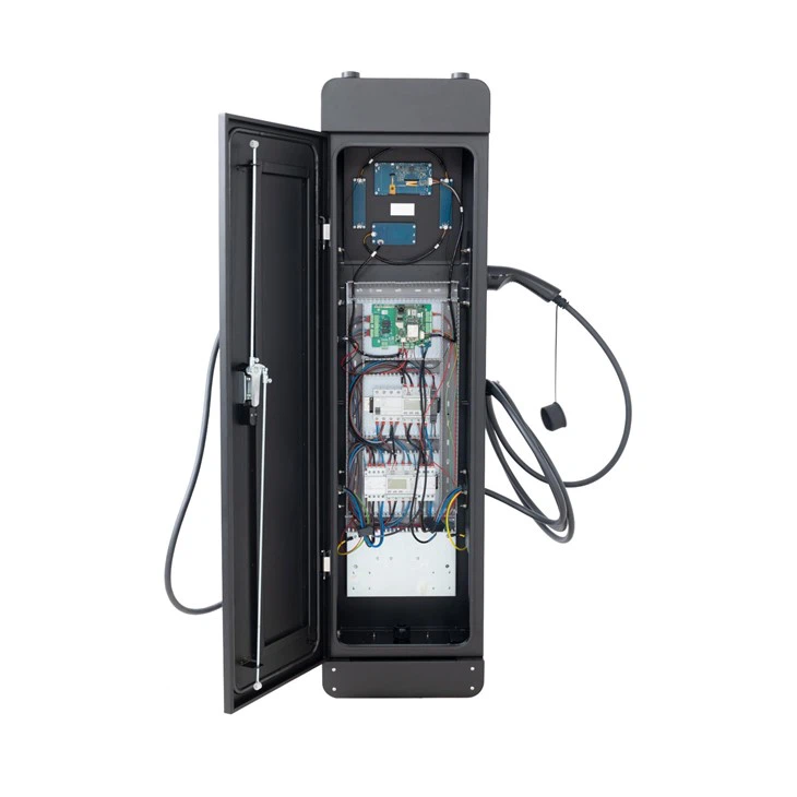 Dual 22KW Outlet OCPP 1.6 Public Quick Charging 44KW Level 2 EV Charger