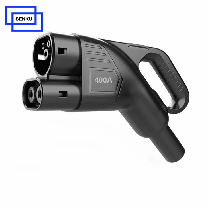 Enchufe del cargador CCS de carga EV 400A